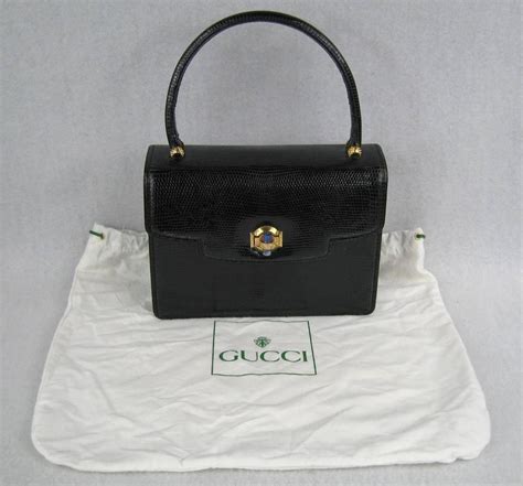 vintage gucci black purses.